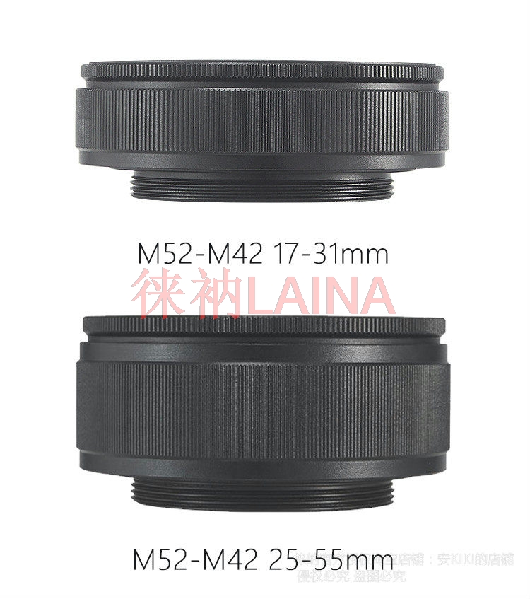 Macro Extension Tube - Adapter Pierścieniowy Helikoidalny M52 na M42