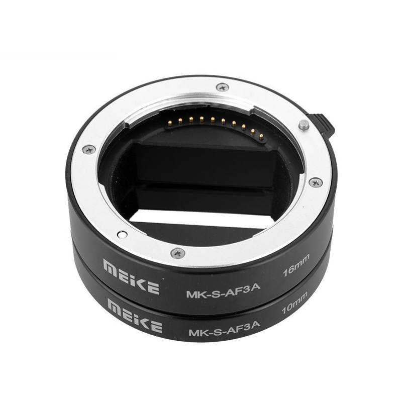 Macro Extension Tube - Meike MK-S-AF3A Metalowa rurka makro z
