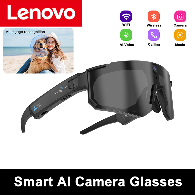 Photography Product - Okulary rowerowe Lenovo z inteligentną kamerą,