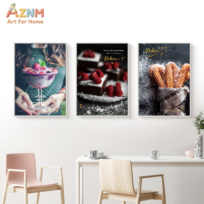 AZNM 3 szt. Płótna z nadrukami – Photography Quotes Inspirational recenzja i cena