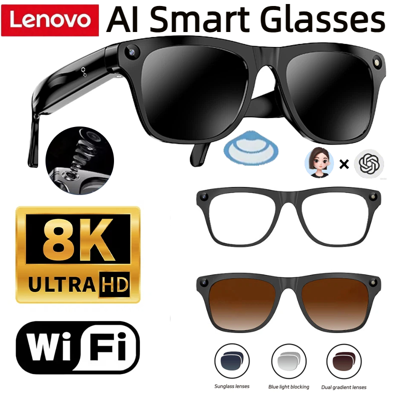 Okulary inteligentne Lenovo 32 – Photography Product recenzja i cena