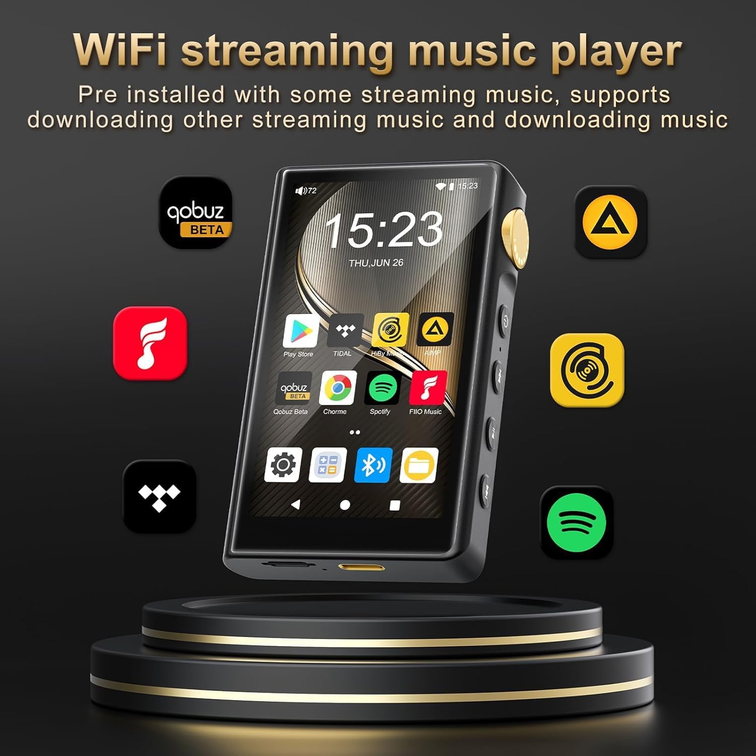 Odtwarzacz muzyczny Android 12 – Photography History recenzja i cena