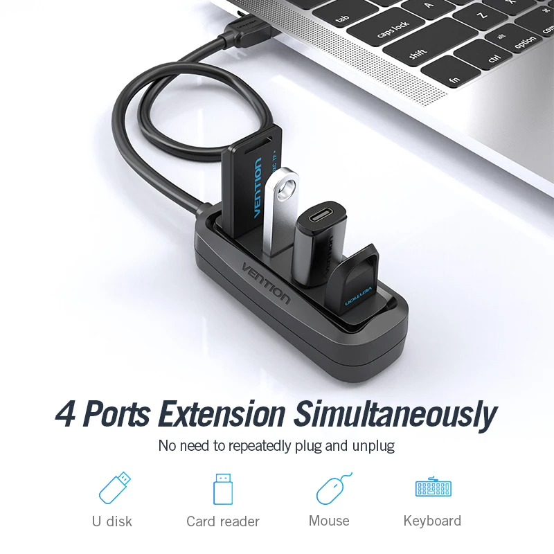 Vention USB 2.0 HUB 4-portowy  – Photography Kit Xiaomi recenzja i cena