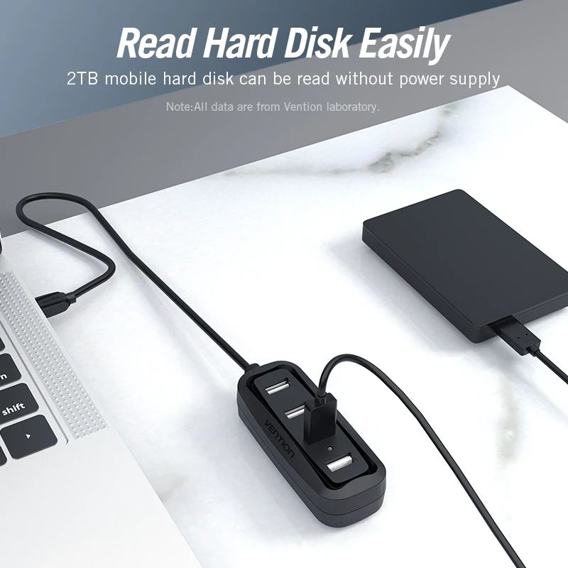 Vention USB 2.0 HUB 4-portowy  – Photography Kit Xiaomi recenzja i cena