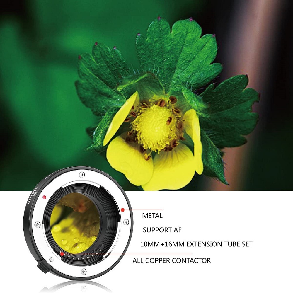 Meike X-Mount Auto Fucus Macro – Macro Extension Tube recenzja i cena
